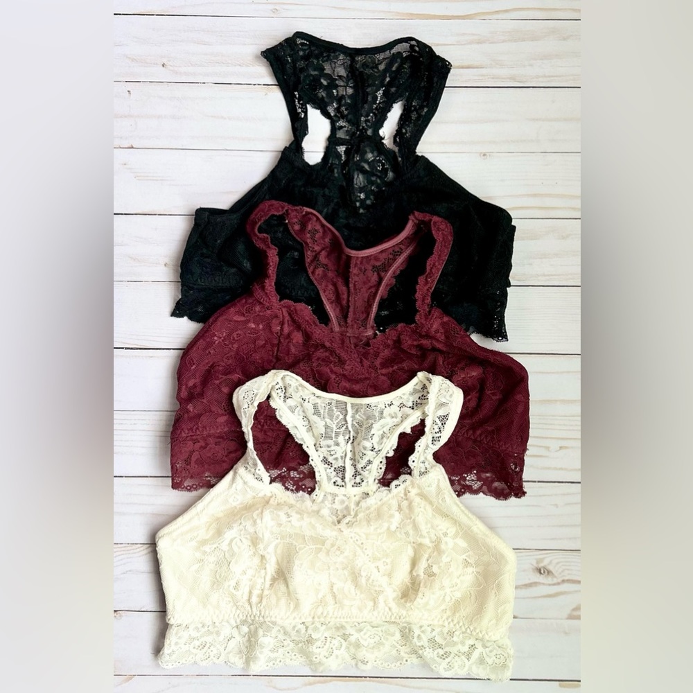 Motherhood Maternity Lace Nursing Bralettes